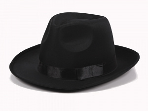 Шляпа "Борсалино" Черный