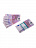 Пачка сувенирных купюр "500 евро" Разноцветный