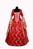 Платье "Анжелика" 1-я половина XVIII века (Цв: Бордовый Размер: 54) Бордовый