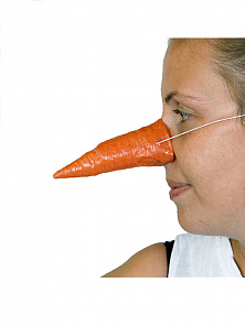 Нос морковка
