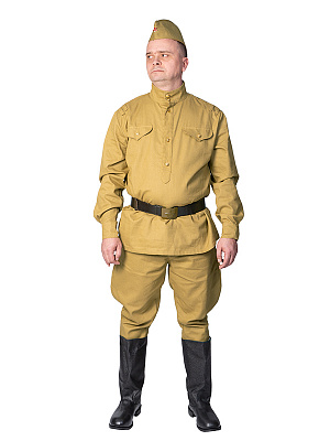 Военная мужская форма образца 1943 г. Оливковый