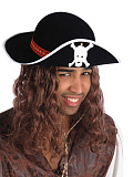 Шляпа "Пират"  (Цв: Черный Размер: 57) Черный
