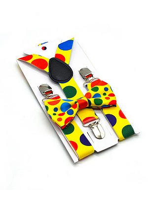 Набор детский (подтяжки+галстук бабочка) Разноцветный