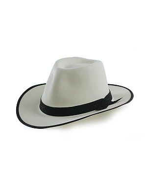 Шляпа "Чикаго" Белый