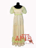 Платье "Ампир" (Цв: Желтый-Салатовый Размер: 48) Желтый-Салатовый