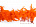 Боа страусиное пушистое, длина 2 м. Оранжевый