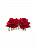 Заколка-гребень Роза Красный