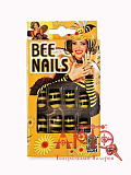 Ногти "Пчелка" (Цв: Черный-Желтый ) Черный-Желтый