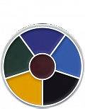 Набор грима кремообразный/ Cream Color Circle 6 colors 30 гр. (Цв: BlackEye2) BlackEye2