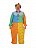 Карнавальный костюм "Клоун-Филя" Разноцветный