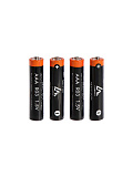 Батарейка солевая LuazON Heavy Duty, AAA уп.4 шт. (Цв: Разноцветный ) Разноцветный