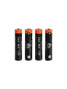 Батарейка солевая LuazON Heavy Duty, AAA