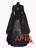Платье "Анна Болейн" (Англия ХVI в.) (Цв: Черный Размер: 48) Черный