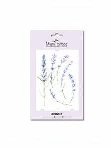 Тату переводные Miami Tattoos " Lavender"