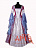 Платье "Анжелика" 1-я половина XVIII века Сиреневый-Серебряный