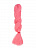 Канекалон однотонный, гофрированный, розовый, 60 см Розовый