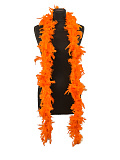 Боа страусиное пушистое, длина 2 м. (Цв: Оранжевый ) Оранжевый