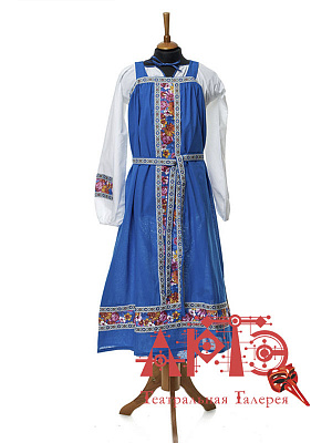 Сарафан "Арина" детский Синий