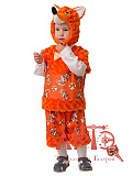 Костюм карнавальный "Лисёнок Рыжик" (Цв: Оранжевый Размер: 110 см) Оранжевый