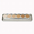 Аквагрим в палитре 6 цв./Aquacolor Palette 6 Col. 20 мл. (Цв: 1W-6W) 1W-6W
