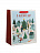 Пакет ламинированный вертикальный "Новогодний город", 27*23*11,5 см Разноцветный