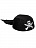Бандана пирата с черепом Черный