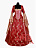 Платье "Анжелика" 1-я половина XVIII века Бордовый