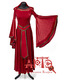 Платье "Средневековое с капюшоном"