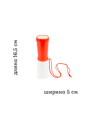Гудок болельщика с акустической мембраной  Красный-Белый