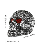 Декорация "Череп со светящимися глазами" (Цв: Черный-Серый ) Черный-Серый