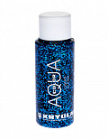 Аквагрим жидкий с блестками/Aquacolor Liquid Glitter 30 мл. (Цв: Blue) Blue