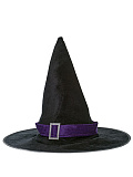 Колпак "Ведьма с лентой" (Цв: Черный-Фиолетовый Размер: 54) Черный-Фиолетовый