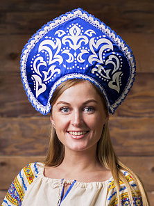 Кокошник "Морозный узор"