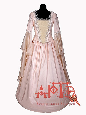 Платье "Анжелика" 1-я половина XVIII века Бежевый