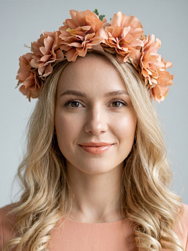 Венок из цветов