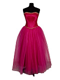 Платье "Жизель" (Цв: Темн. Розовый Размер: 42-44) Темн. Розовый