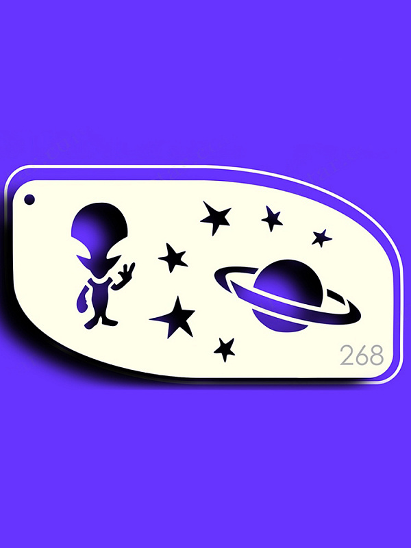 Трафарет S.STAR Standard, 12,5*6,5см