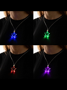 Кулон светодиодный "Звёздочка"