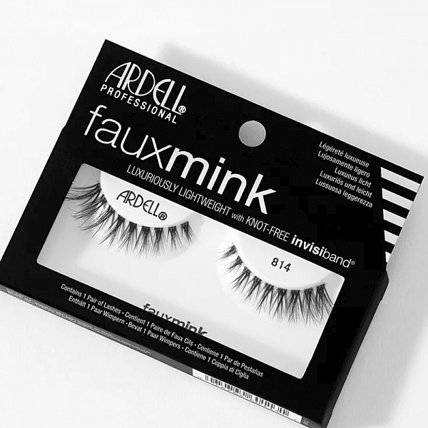 Ресницы накладные, имитация норки (L)Ardell Faux Mink 814 