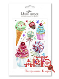 Тату переводные Miami Tattoos ''Sweets" (Цв: Разноцветный ) Разноцветный