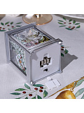 Фигура световая "Серебристый фонарь Лось и косуля"12*6,5 см