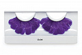 Ресницы перьевые/Eyelashes Peacock 14 мм-22 мм (Цв: Violet) Violet