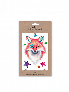 Тату переводные Miami Tattoos "Fox"
