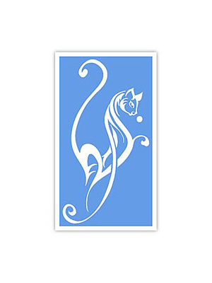 Кошка № 8 Голубой