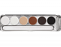 Аквагрим в палитре 6 цв./Aquacolor Palette 6 Col. 20 мл. (Цв: SPI) SPI