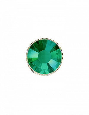 Стразы Green Zircon, 50 шт. 4.6-4.8 мм Зеленый