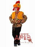 Костюм карнавальный "Петушок Петруша" (Цв: Разноцветный Размер: 122 см) Разноцветный