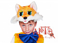Карнавальная шапочка "Кот Лео" с бантом (Цв: Оранжевый Размер: 54) Оранжевый