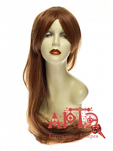 Парик длинный прямой с чёлкой, длина 80 см