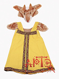 Карнавальный костюм "Козочка" (Цв: Бежевый-Желтый ) Бежевый-Желтый